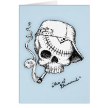 Ace of Diamonds Greeting Cards