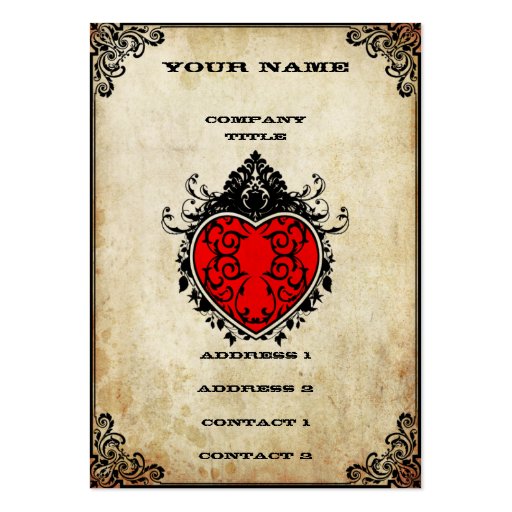 Ace of Hearts - Business Card (front side)