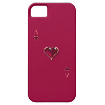 Ace of Hearts iPhone 5 Case