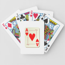 Ace of Hearts Playing Card Deck Of Cards