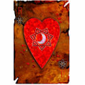 ace of hearts playing card photo sculptures