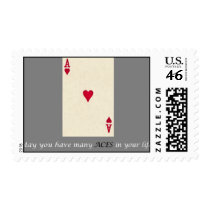 ACE OF HEARTS POSTAGE