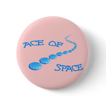 Ace of Space Frisbee Pin