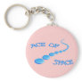 Ace of Space Frisbee Key Chain