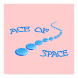 Ace of Space Frisbee Posters