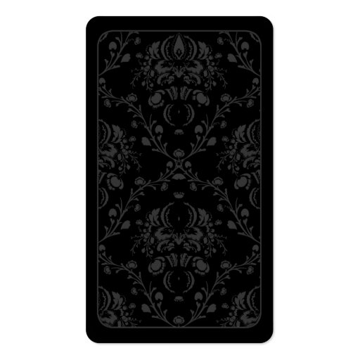 Ace Of Spades business card (back side)