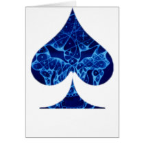 ACE of SPADES Greeting Card