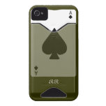 Ace Of Spades Case-Mate iPhone 4 ID Credit Card Id Iphone 4 Case