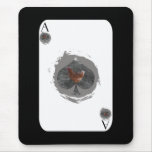 Ace of Spades Chicken Mousepad