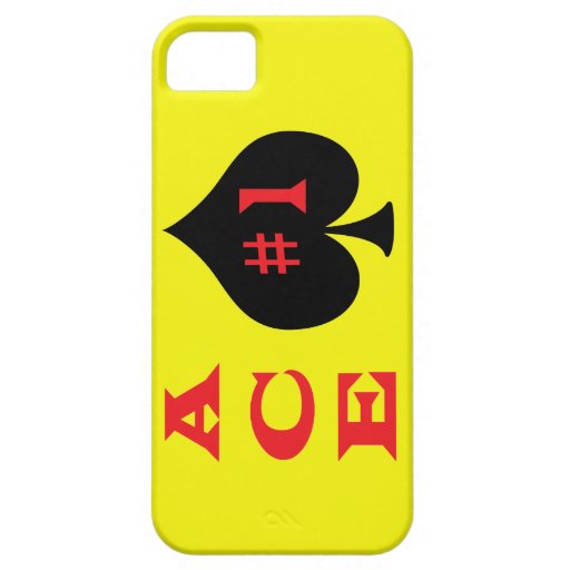 Ace of spades iphone 5 cases Zazzle