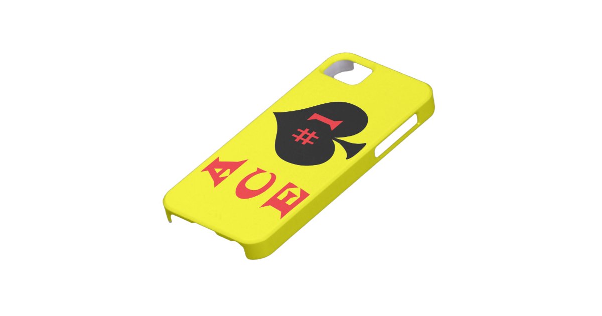 Ace of spades iphone 5 cases Zazzle