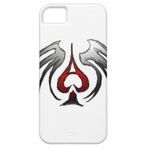 ace of spades iPhone 5 cover