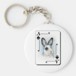 Ace of Spades Key Chains