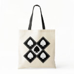 Ace of Spades Motif Bags