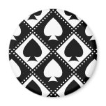 Ace of Spades Motif Refrigerator Magnets