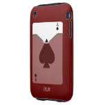 Ace Of Spades On iPhone 3G Case-Mate Tough Case Iphone 3 Tough Covers