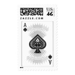 Ace of Spades Poker Card: postage