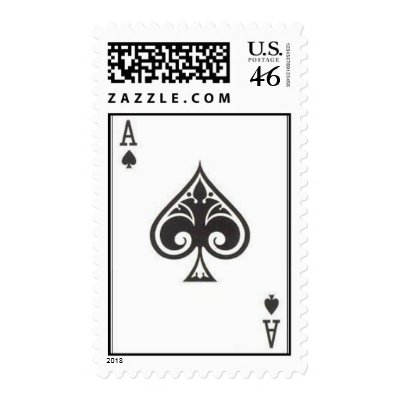 ACE OF SPADES Postage