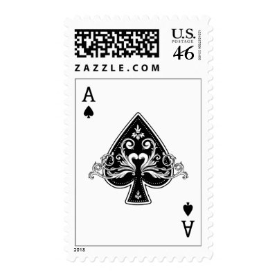 Ace Of Spades stamps by BluePlanet