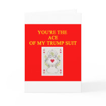 ACE of trump bridge lovers cards