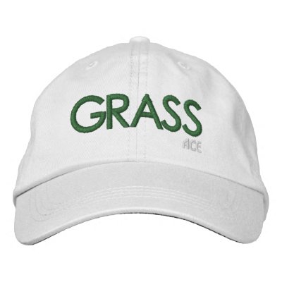 ACE Tennis GRASS Court Embroidered Baseball Caps by acetennisgear
