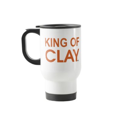 ACE Tennis KING OF CLAY Coffee Mugs by acetennisgear