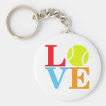 Ace Tennis LOVE Key Chain