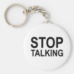 ACE Tennis STOP TALKING Keychains