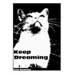 ACEO ATC keep dreaming Business Card