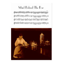 ACEO ATC Maid Behind The Bar Irish Music Reel Business Cards at  Zazzle