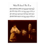 ACEO ATC Maid Behind The Bar Irish Music Reel Business Cards