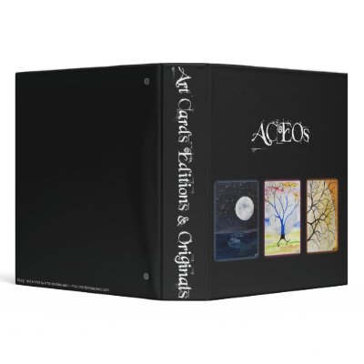 ACEO Collector's Binder by makepeaceart