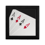 Aces Four of a Kind Trinket Box