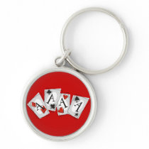Aces High Keychains
