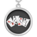 Aces High Personalized Necklace