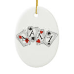 Aces High Ornament