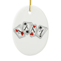 Aces High Ornament