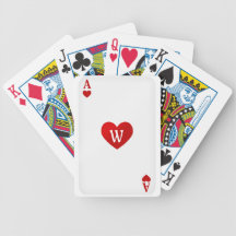Aces Monogram - Playing Cards - SRF