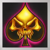 aces of skull posters