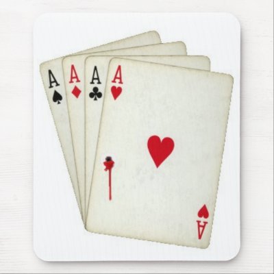 Aces Wild Mouse Pad by Darklotr