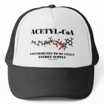 Acetyl-CoA Contributes To My Cell's Energy Supply Hats
