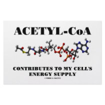 Acetyl-CoA Contributes To My Cell's Energy Supply stationery by wordsunwords Acetyl-CoA Contributes To My Cell's Energy Supply stationery