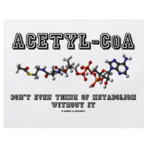 Acetyl-CoA Don't Even Think Of Metabolism Without Personalized Flyer
