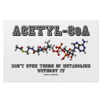 Acetyl-CoA Don't Even Think Of Metabolism Without Customized Stationery