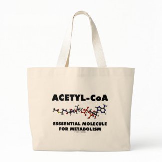 Acetyl-CoA Essential Molecule For Metabolism bag