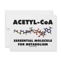 Acetyl-CoA Essential Molecule For Metabolism invitations by wordsunwords Acetyl-CoA Essential Molecule For Metabolism invitations