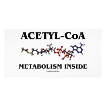 Acetyl-CoA Metabolism Inside (Chemical Molecule) photo cards by wordsunwords Acetyl-CoA Metabolism Inside (Chemical Molecule) photo cards
