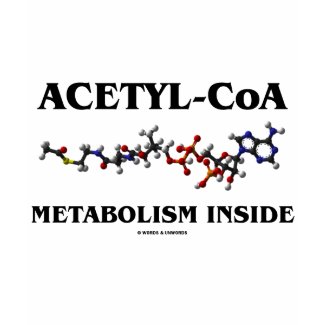 Acetyl-CoA Metabolism Inside (Chemical Molecule) shirt