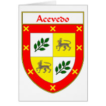 Acevedo Coat of Arms/Family Crest cards by NameGame Acevedo Coat of Arms/Family Crest cards