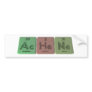 Achene-Ac-He-Ne-Actinium-Helium-Neon Bumper Stickers